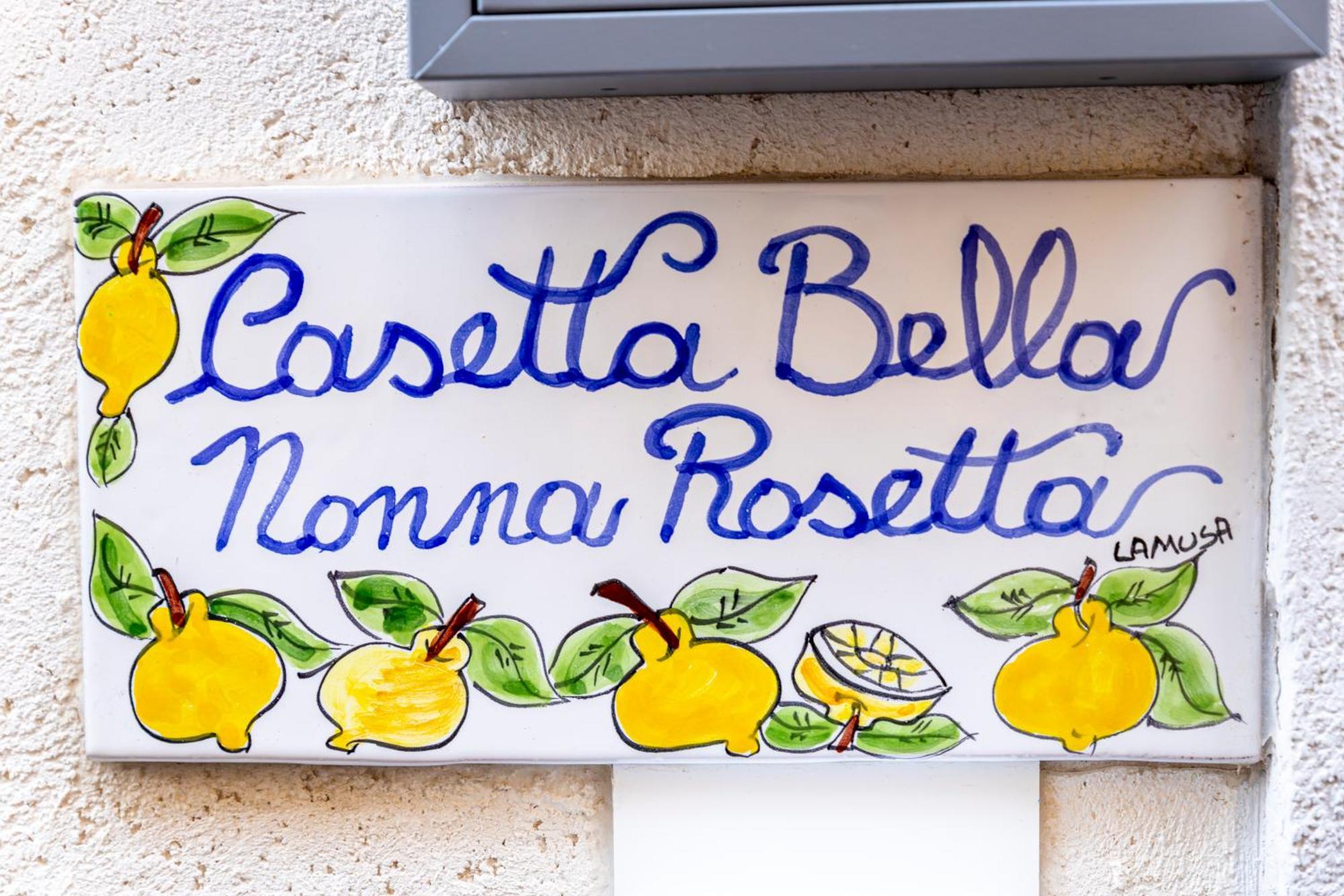 Casetta Bella Nonna Rosetta Mondello Buitenkant foto